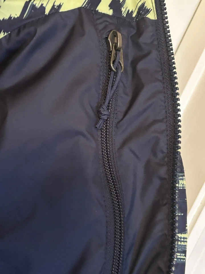 Chaqueta Chaleco Mujer The North Face Geométrica Azul Amarillo Talla XL Como Nueva A+ Foto 4 de 4