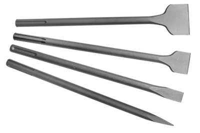 MAKU7 4x SDS Max Meißelset 400 mm für Bosch, Makita, Hilti, Dewalt, Milwaukee