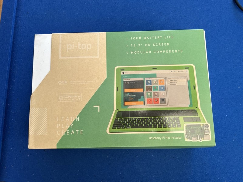 Pi-Top Modular Laptop Kit for Raspberry Pi STEM Coding Computer Complete Boxed