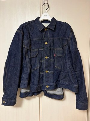Levi s  x sacai Women s Denim Jacket Style Code 25-07781