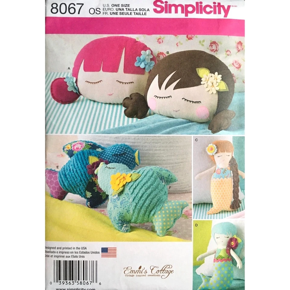 SIX (6) SETS of Sewing Patterns Simplicity and McCalls for Kids NWT - Image 4 of 4