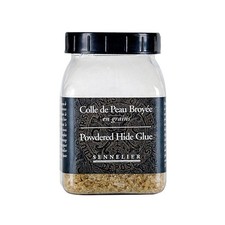 Colle de peau de lapin - Pour pigments purs - Sennelier - Pot de 100g