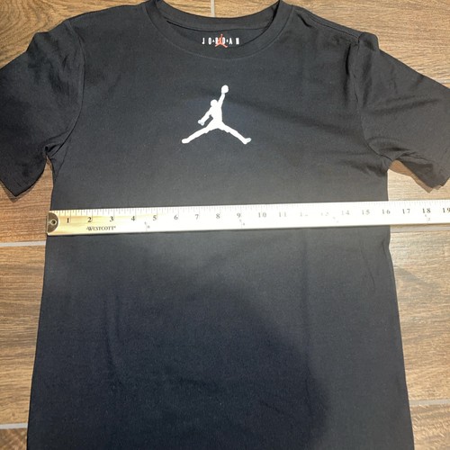 Nike Air Jordan Anti-Gravity Machines Youth Large T-Shirt Black Double-Sided - Picture 4 of 9