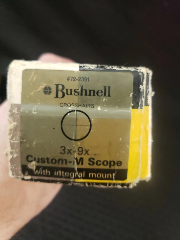 老式 Bushnell 步枪瞄准镜定制 M 3X - 9x 变速器 - 电源 3-9X38。 — 第 2/4 张图片