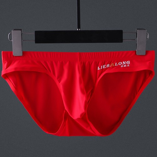 Men's Underwear Boxer Briefs Ice Silk Shorts Panties Bulge Pouch Underpants*US - Picture 77 of 84