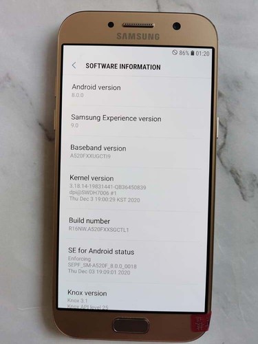 Samsung Galaxy A5 2017 SM-A520F/DS Unlocked Android 13MP 32GB 5.2" Fully tested - Afbeelding 12 van 14
