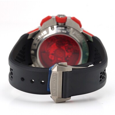 Jacob & Co Epic X Chrono Titanium Red EC313.20.SB.RR.B