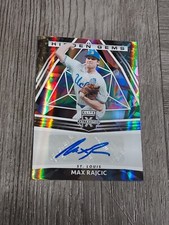 MAX RAJCIC 2022 ELITE EXTRA EDITION HIDDEN GEMS AUTOGRAPHED ROOKIE CARD HG-MR.