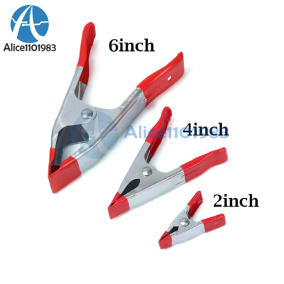 Metal A-shaped Clip 2/4/6 inch Spring Clamps Woodworking Grip Tools Fixed Clamps