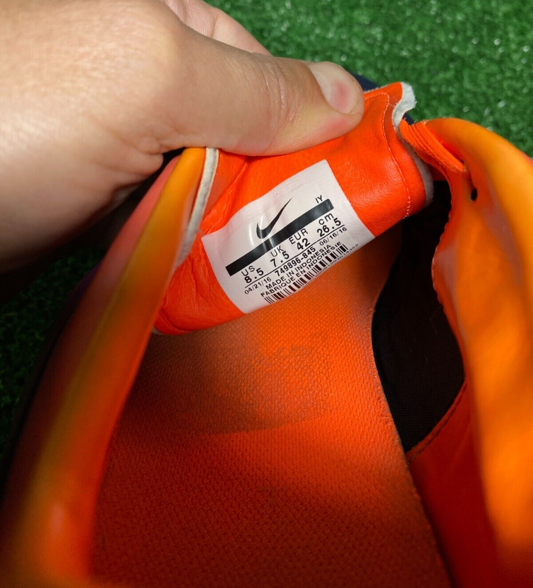 MINT 2015 Nike Hypervenom X Phinish Phantom Phelon FG Neymar 8.5