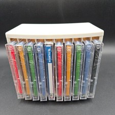 FujiFilm ZIP Disks 100MB 10 Pack NEW Sealed with Storage Case Color Coded