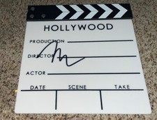 Michael Mann Signed Director Movie Clapboard With Proof