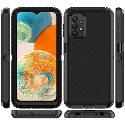 For Samsung Galaxy A23 5G Defender Case+Tempered Glass+Belt Clip Fits Otterbox - Picture 8 of 17