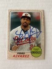 Pedro Alvarez 2017 Topps Heritage Signed #219