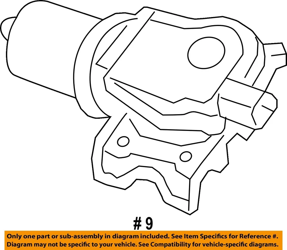 Motor de limpiaparabrisas usado se adapta a: Acura Rdx 2016 grado B Foto 4 de 4
