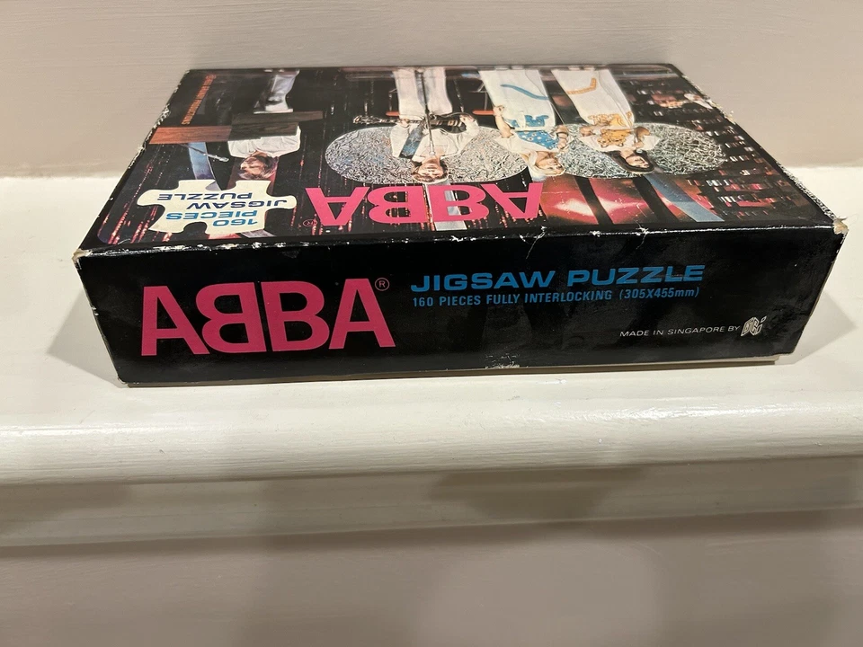 ABBA Vintage 160-PIECE Jigsaw Puzzle; MADE IN AUSTRALIA Circa '70's--VG+ shape - Image 4 of 4