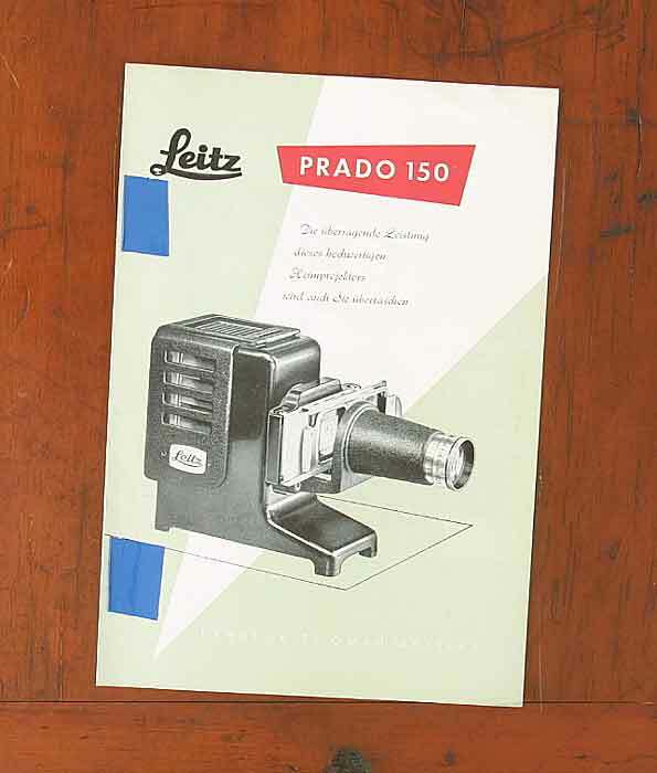 LEITZ PRADO 150 SALES BROCHURE, IN GERMAN/37147 | eBay