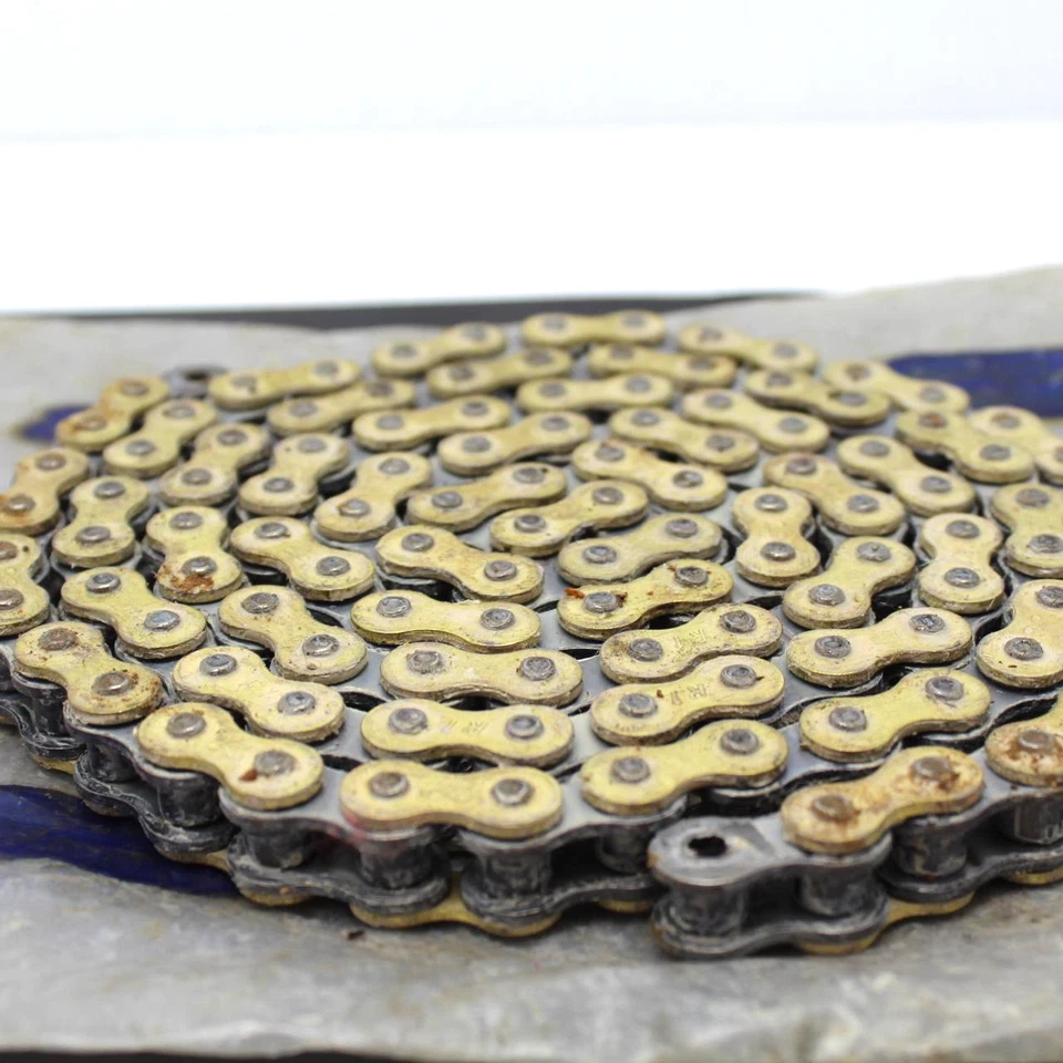 Cadena de transmisión principal de eslabones Renthal Gold 420 115  Foto 2 de 3