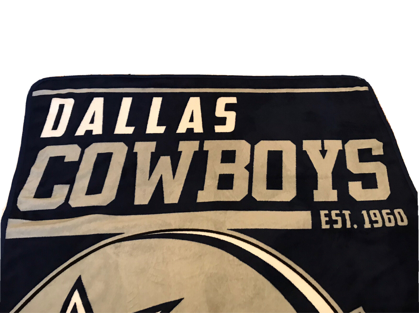 NFL DALLAS COWBOYS Plush Blanket 58" Length x 39" Width eBay