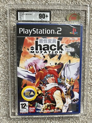 DOT HACK MUTATION PART 2 - PLAYSTATION 2 (PS2) - GRADED 90 - UKG VGA WATA