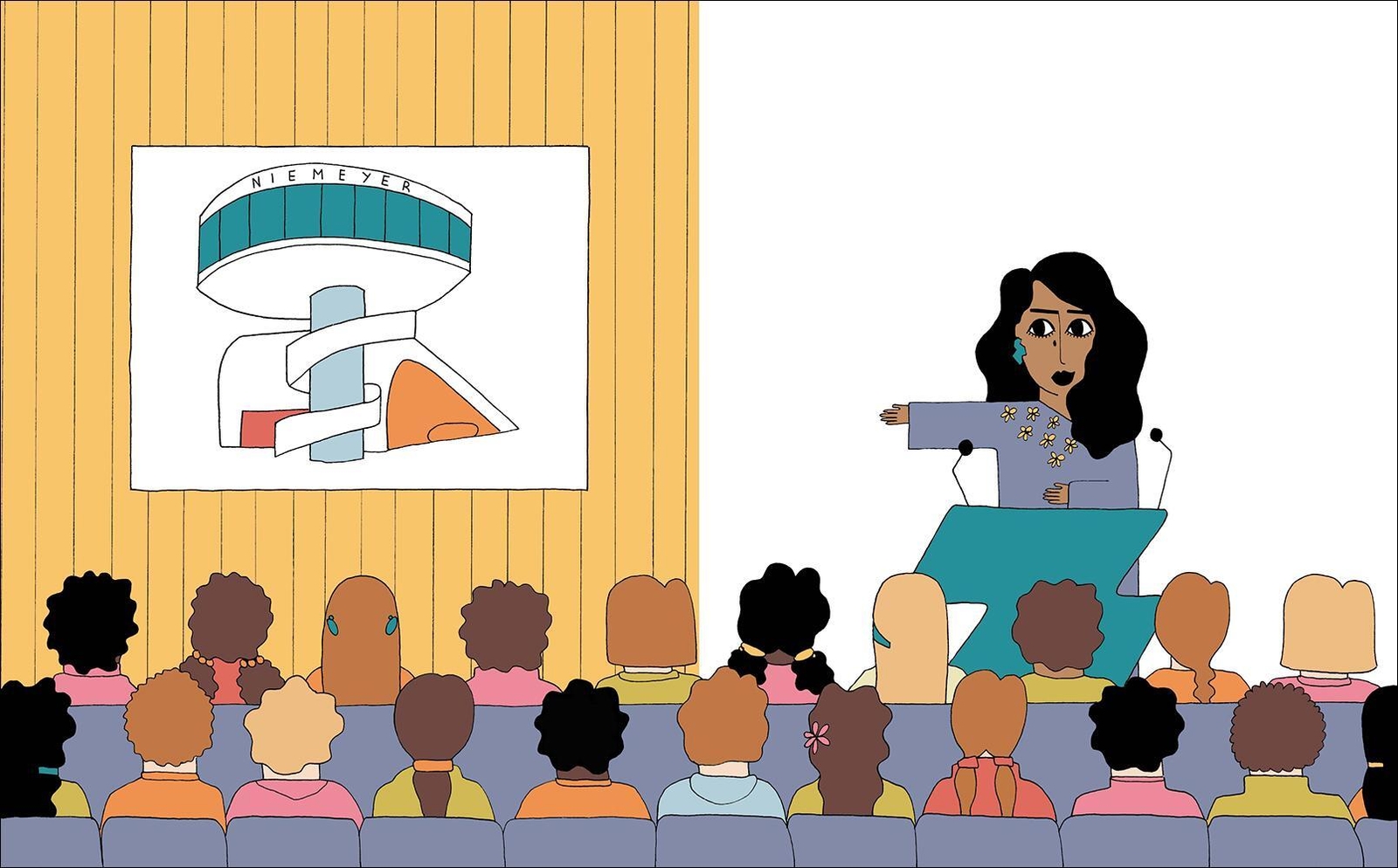 Thumbnail - Zaha Hadid | Little People, Big Dreams. Deutsche Ausgabe | María