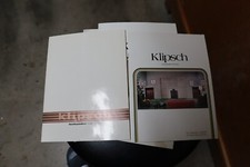 Klipsch Loudspeaker Systems Brochure Free Shipping