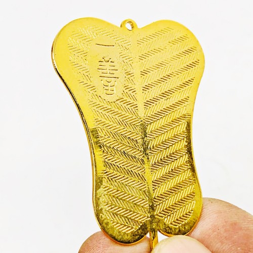 Gold Gunbai Uchiwa Fan Amulet Protect Rid of Evil Spirits Prevent Black Magic JP - 第 7/13 張圖片
