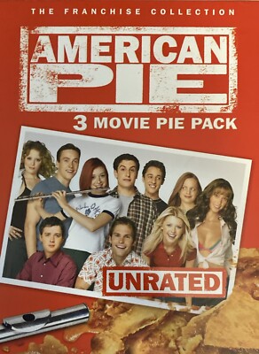 American Pie: 3 Movie Pie Pack (DVD, 2005, 3-Disc Set, Unrated/Widescreen)