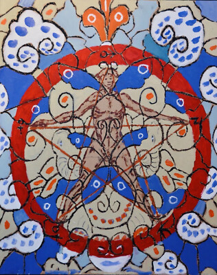 Original Ölgemälde Abstrakt  80x100 cm Moderne Kunst Unikat Daniel Pultorak