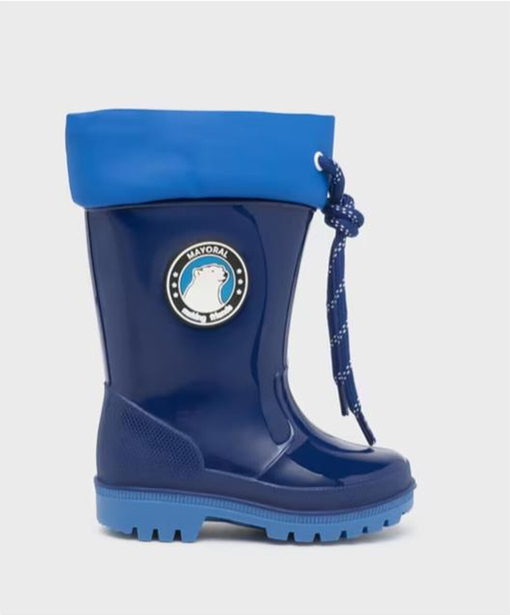 Mayoral Botines de Niño Anti Lluvia Chanclos Caucho Niño Botas Azul