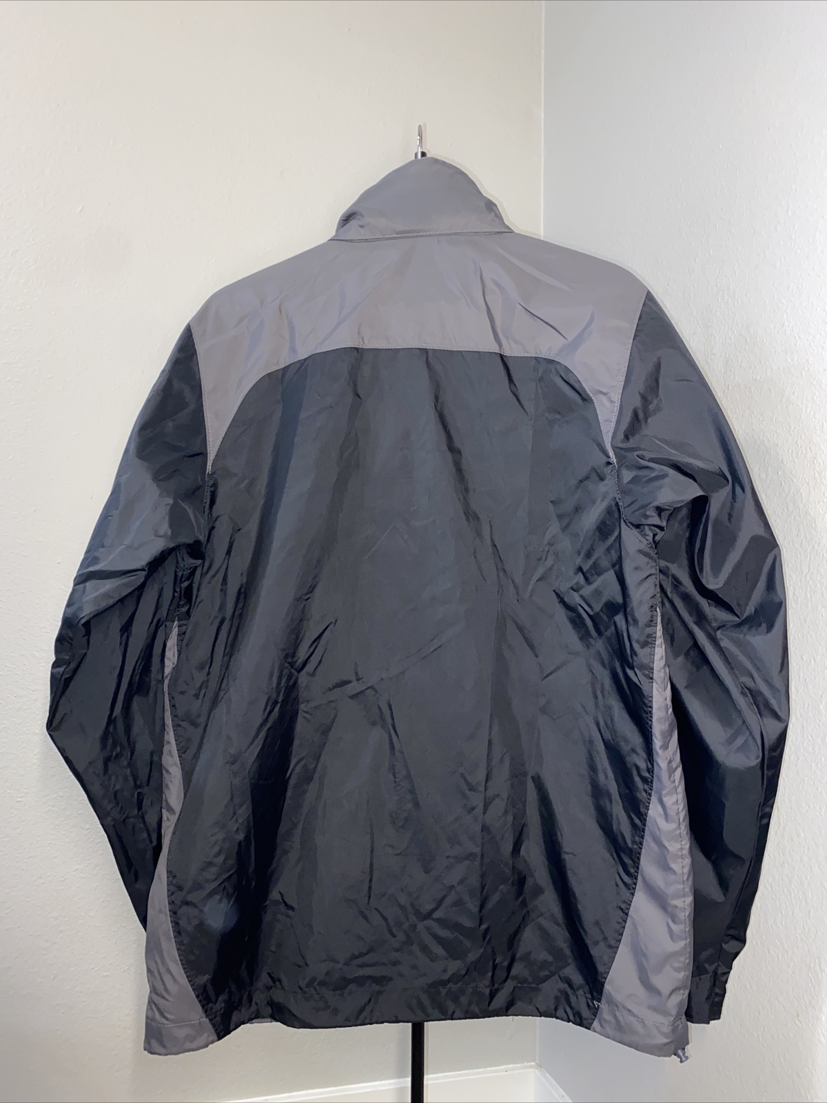COLUMBIA Packable Parka Shell Jacket Size S Black - image 11