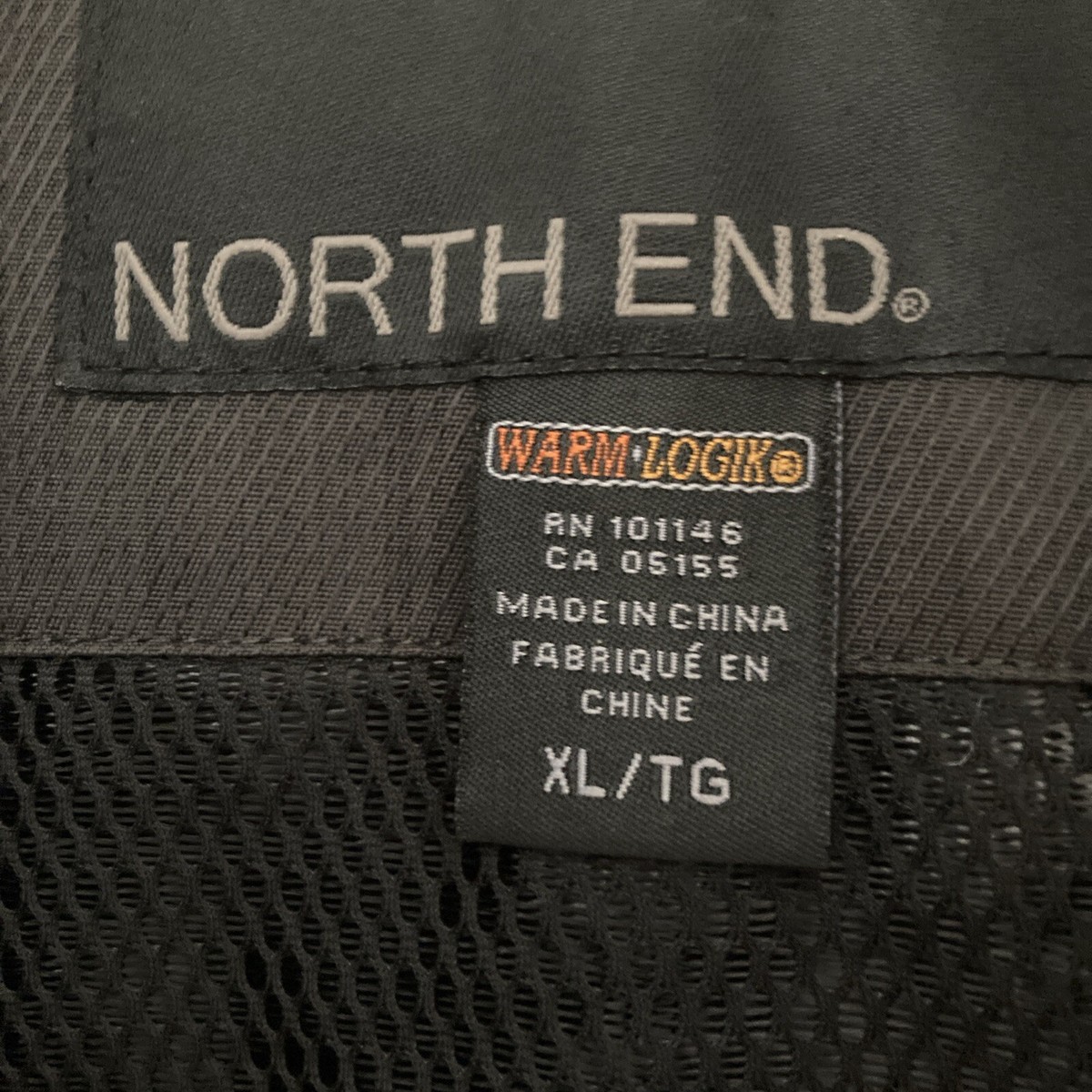 North End Jacket Coat Men's XL Warm Logik Black Style 88209 North End Jacket Coat Men's XL Warm Logik Black Style 88209