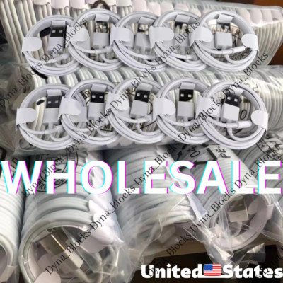 Fast Charger Cable Cord For Apple iPhone 7 8 X XR 11 12 13 14 Pro Max Wholesale