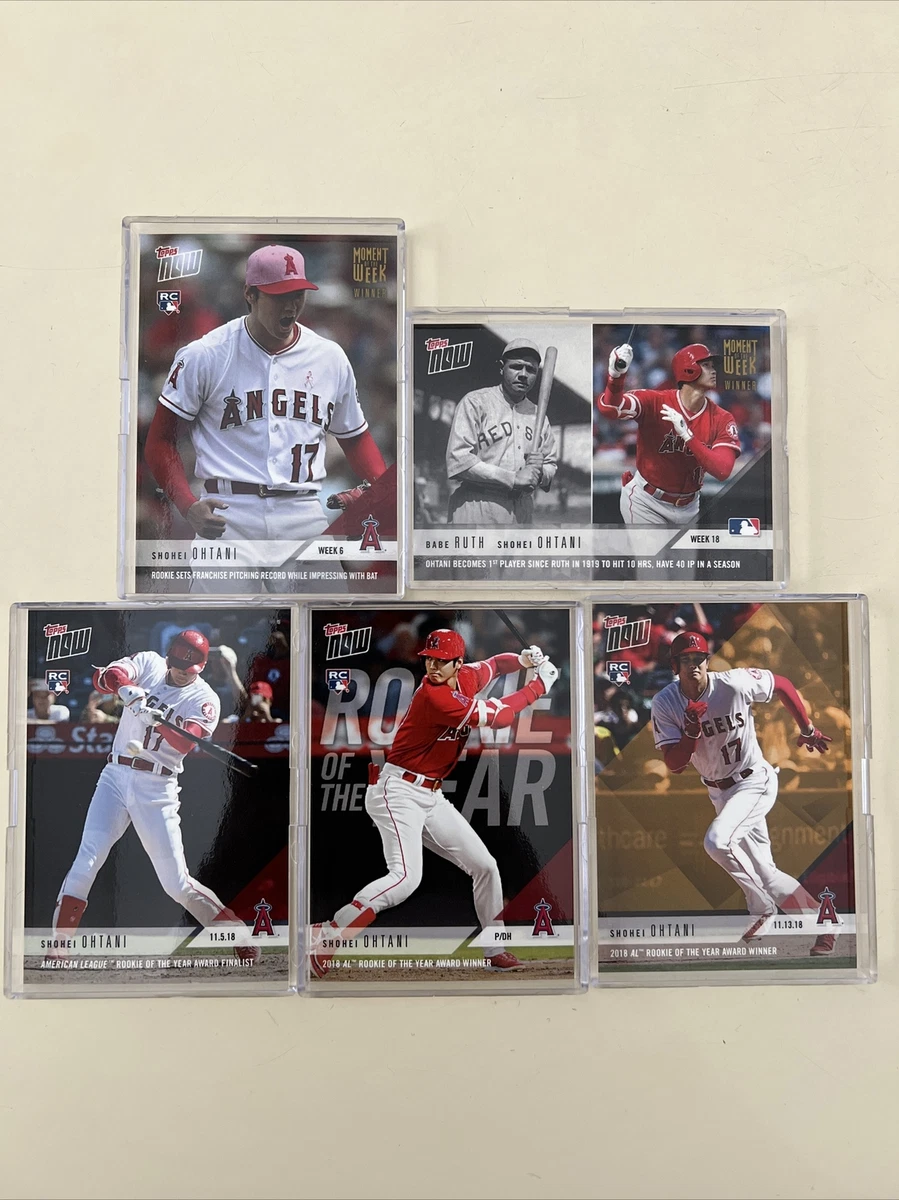 Shohei Ohtani Babe Ruthプロジェクト70カード