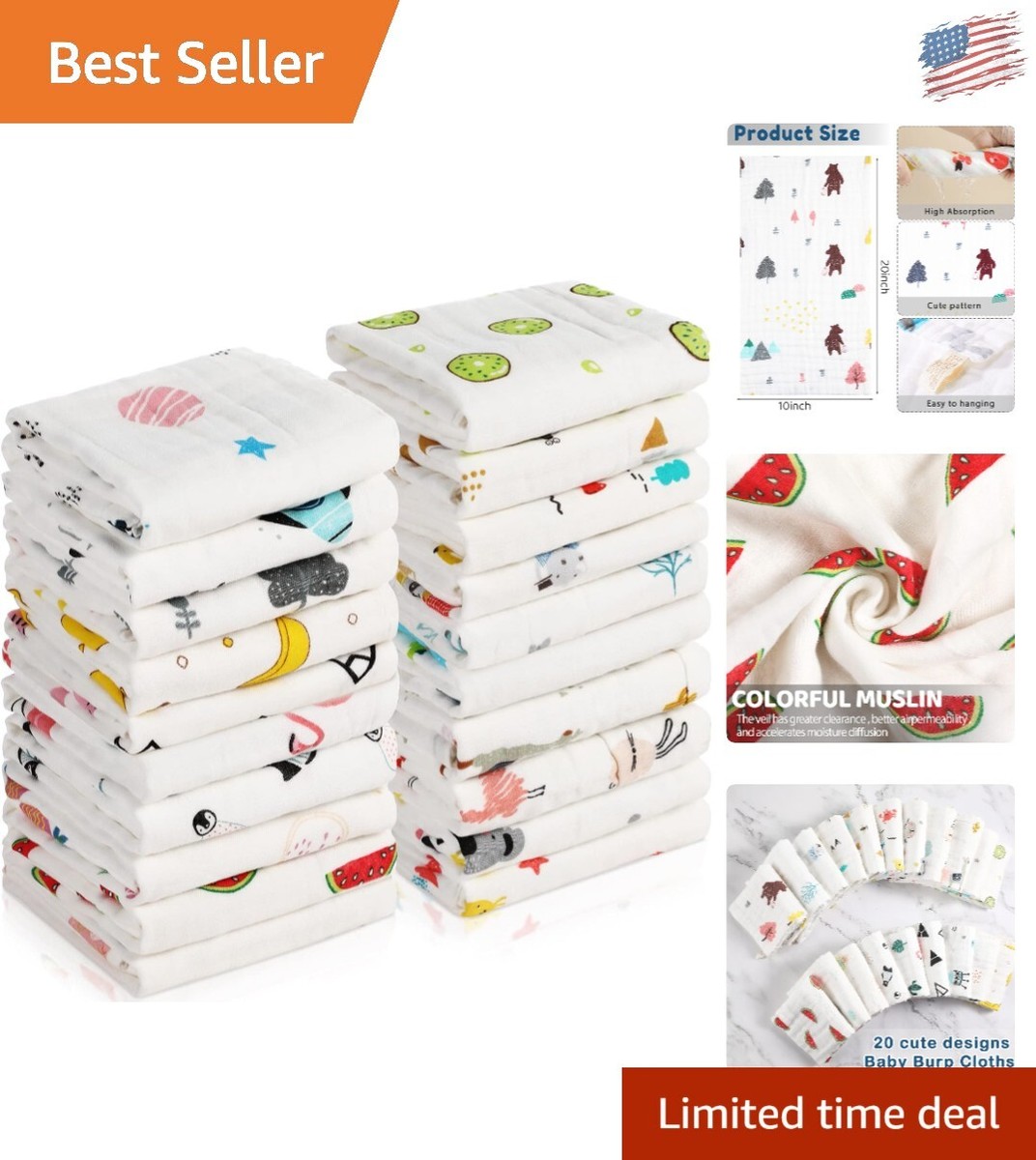 Guatemala Baby Bibs & Burp Cloths - Coolest Guatemalan Cotton Baby Items Set