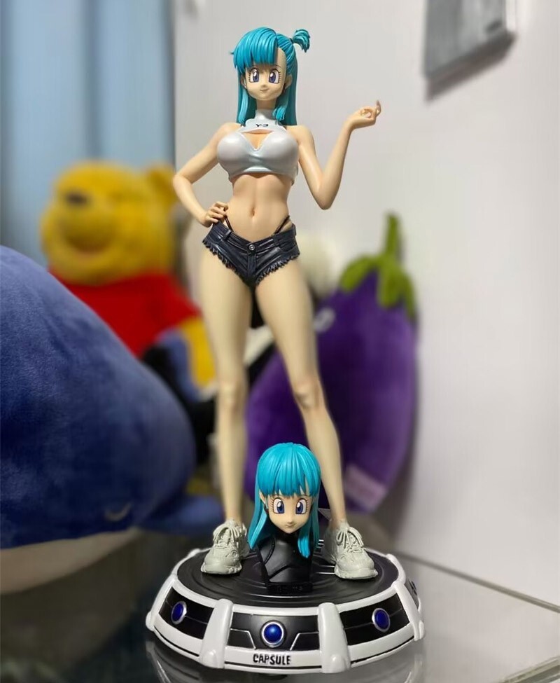Bulma Resin DP9 studio Dragon Ball EX version 2 Heads 31cm