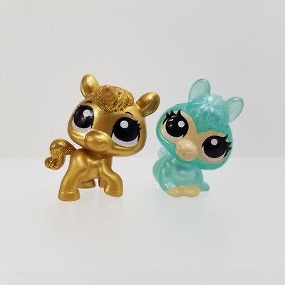 Zuru: Coco Surprise - Gold Glitter Unicorn & Blue Llama Figures