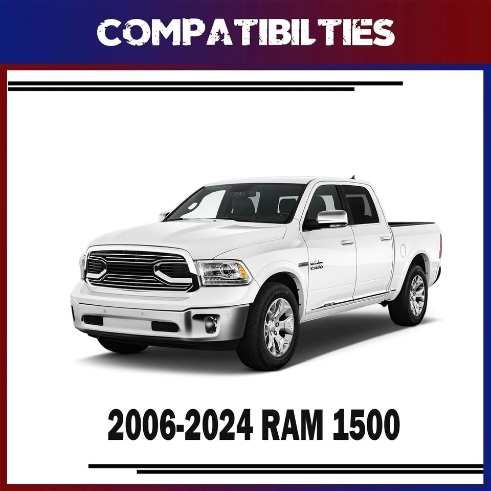 3" Front Leveling Lift Kit For 2006-2023 Dodge Ram 1500 4WD 2005-2011 Dakota 2WD Foto 2 de 4
