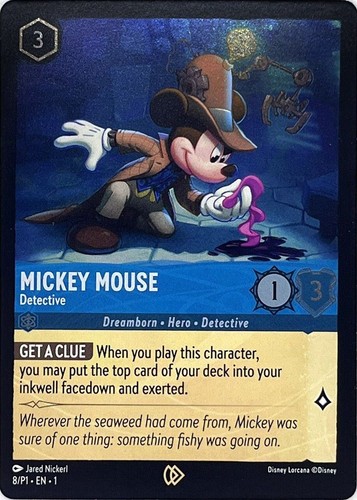 2024 DISNEY D23 EXPO LORCANA MICKEY MOUSE PLAYFUL SORCERER PROMO