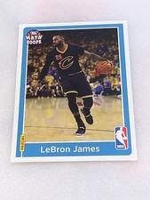 LeBron James Cavaliers 2016 NBA Hoops Panini Basketball Oversized Game Card