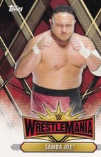 2019 Topps WWE Road to WrestleMania WrestleMania 35 Roster #WM-44 Samoa Joe