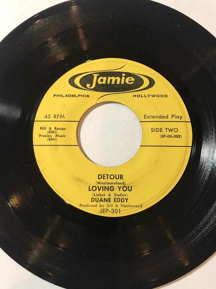 Duane Eddy - Jamie JEP 301     ***  1959  ***   M - /  VG++ - Image 2 of 2