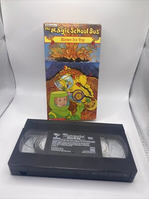 The Magic School Bus VHS LOT X3 ~ PBS Kids Scholastics - Blows Its