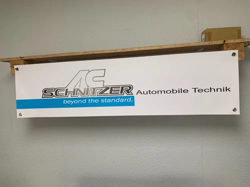 AC Schnitzer Banner Werkstatt Garage BMW Tuning Styling