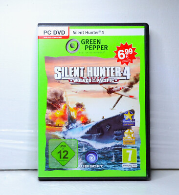 PC DVD Silent Hunter 4-Wolves of The Pacific Win XP/Vista