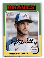 2024 Topps Heritage Forrest Wall RC #494 Braves