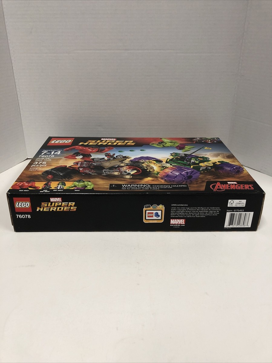 LEGO Marvel Super Heroes: Hulk vs. Red Hulk (76078) 673419266963| eBay