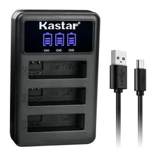Kastar Battery Triple USB Charger for SJCAM SJ8 Star SJ 8 SJCAM SJ8B Battery