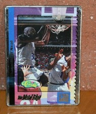  BASKETBALL CARD CLASSIC THE METAL EDGE SHAQUILLE O'NEAL SHAQ STORY 1