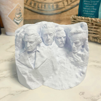 Mount Rushmore Replica   Historical Monument Decor  - USA National Memorial